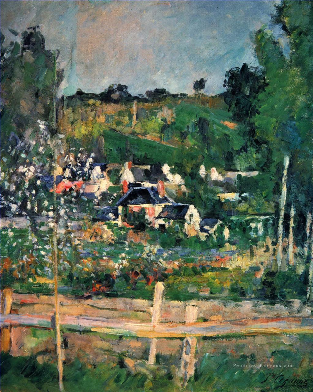 Vue d’Auvers 2 Paul Cézanne Peintures à l'huile